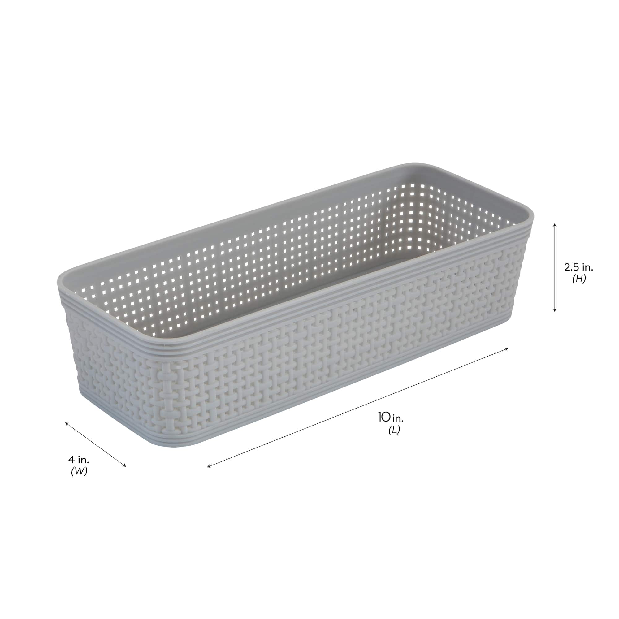 Simplify 10-Piece Organizing Basket Set